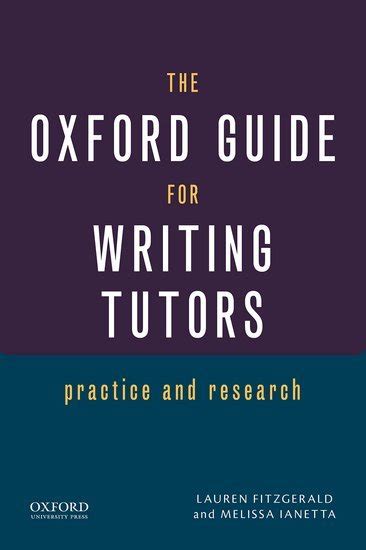 The oxford guide for writing tutors practice and research. - Vietnam 5th trete deinen eigenen weg footprint reiseführer.