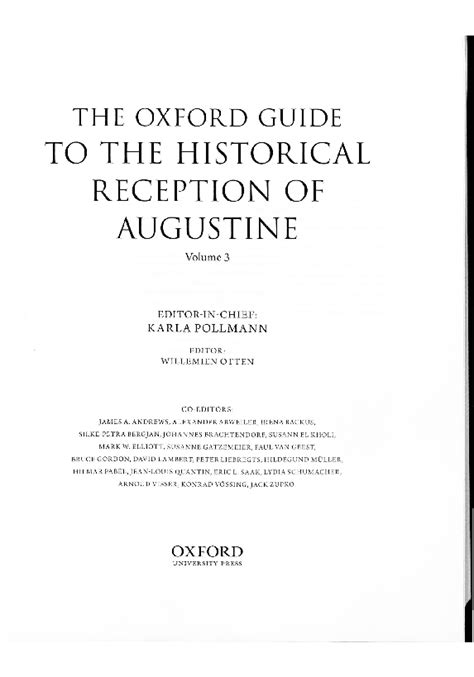 The oxford guide to the historical reception of augustine three. - Blackberry z10 manual del usuario espaol.