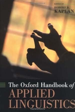 The oxford handbook of applied linguistics by robert b kaplan. - Manuale di progettazione dell'aeroporto doc 9157.