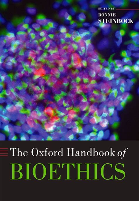 The oxford handbook of bioethics oxford handbooks. - Ladran, sancho, señal que cayó la bolsa.