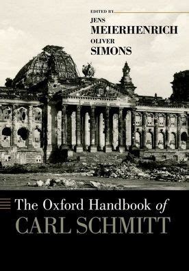 The oxford handbook of carl schmitt. - Studia z teorii i historii poezji.