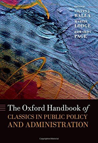 The oxford handbook of classics in public policy and administration. - Winter climbs ben nevis and glencoe cicerone guide.