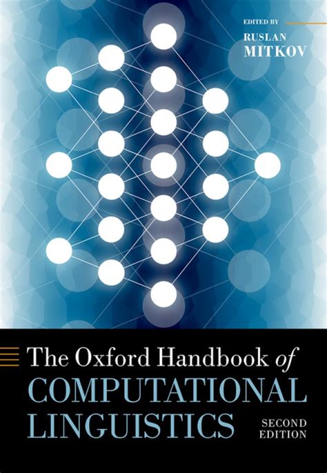 The oxford handbook of computational linguistics oxford handbooks in linguistics. - Addenda al indice de legislacion educativa.