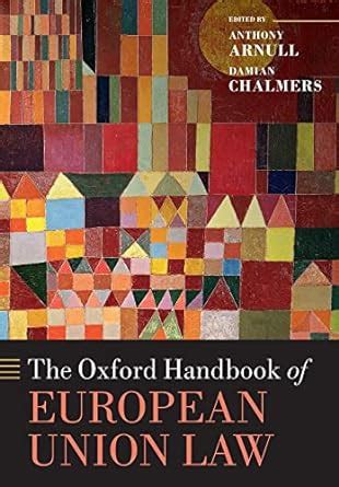 The oxford handbook of eu law oxford handbooks in law. - Manuali dei proprietari di ricambio per automobili.