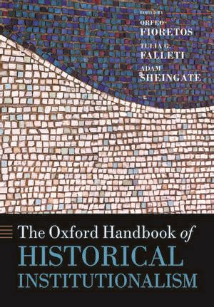 The oxford handbook of historical institutionalism. - Manuale di deutz fahr kh 500.