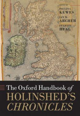 The oxford handbook of holinsheds chronicles by paulina kewes. - O valor da confissão como meio de prova no processo penal.