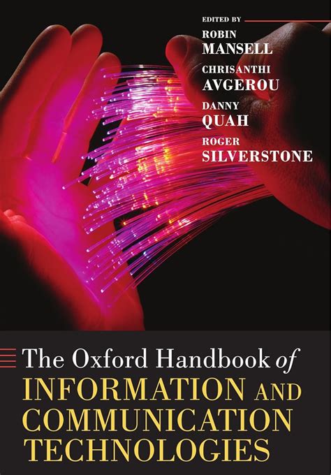 The oxford handbook of information and communication technologies. - ̈konomische analyse des technischen niveaus der industrieproduktion.