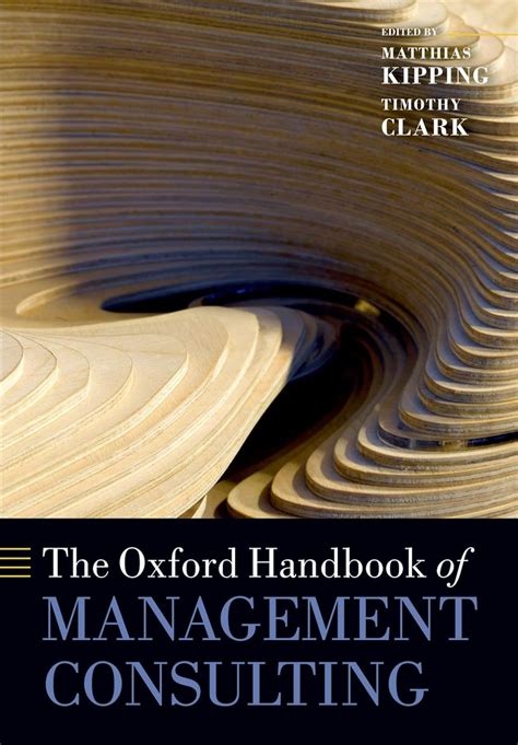 The oxford handbook of management consulting free. - Rapports judiciaires révisés de la province de québec.