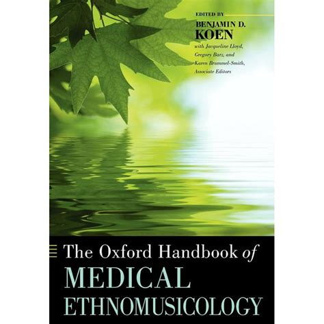 The oxford handbook of medical ethnomusicology oxford handbooks paperback. - John deere 25s decespugliatore manuale delle parti.