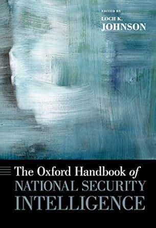 The oxford handbook of national security intelligence. - Manuales de servicio del carburador keihin.