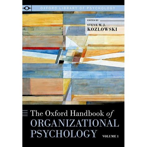 The oxford handbook of organizational psychology 1 oxford library of psychology. - Réflexions sur la puissance motrice du feu, et sur les machines propres à développeroette puissance..