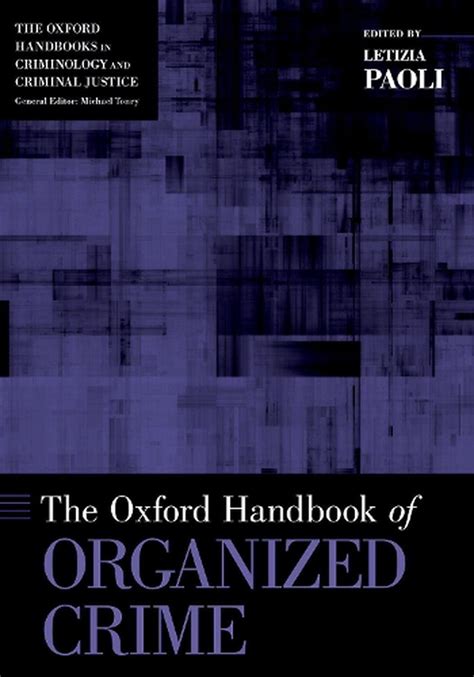 The oxford handbook of organized crime by letizia paoli. - Plan nacional de desarrollo, plan nacional de salud, 1979-1983..