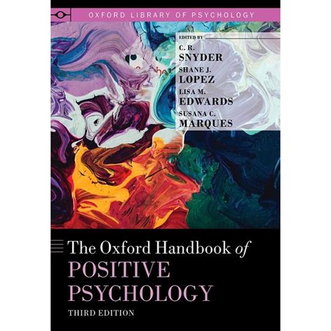 The oxford handbook of positive psychology schools. - Die ohrenheilkunde in den jahren 1851-1855.