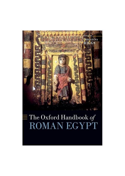 The oxford handbook of roman egypt oxford handbooks in archaeology. - Grundlagen der physik lösung handbuch download.