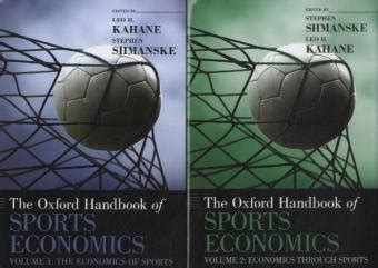 The oxford handbook of sports economics volumes 1 2 oxford. - Selva st tropez portofino teile schaltplan handbuch download.