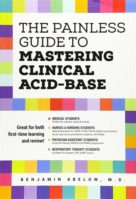 The painless guide to mastering clinical acidbase. - Workbook laboratory manual t a en avant.