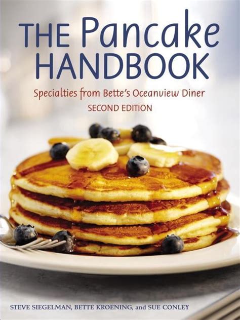 The pancake handbook specialties from bettes oceanview diner. - Communication graphique en architecture de paysage.