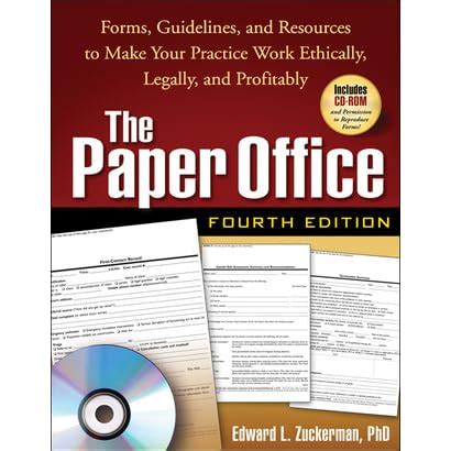 The paper office second edition forms guidelines and resources the tools to make your psychotherapy practice. - 2001 ford motorhome chassis class a wiring electrical diagram manual oem ewd.