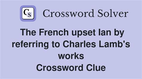 The pen name of Charles Lamb - crossword puzzle clues