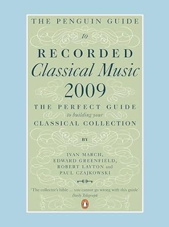 The penguin guide to recorded classical music 2009. - Estudo sobre a individualização no treinamento de recursos humanos.