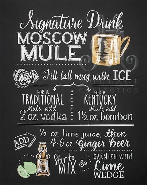 The perfect balance of vintage and modern, this chalkboardlook drawing