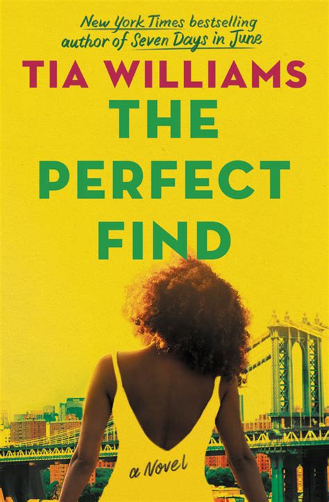 The perfect find book. Tia is currently an Editorial Director at Estée Lauder Companies, and lives with her daughter and husband in Brooklyn. Publisher: Grand Central Publishing. Published: March 2021. ISBN: 9781538708224. Title: The Perfect Find. … 