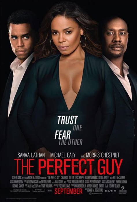 The Perfect Guy. After a painful break-up with her long-term non-committal boyfriend, a heartbroken career woman jumps into a passionate relationship with a charming, handsome stranger. Presented by FXM more. Starring: Sanaa LathanMichael EalyMorris Chestnut. Director: David M. Rosenthal. TVMA Thriller Romance Black Stories Movie 2015. 5.1. hd ....