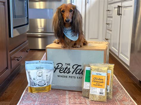 The pets table. Our most popular plan with a 50/50 calorie split across Fresh and Air-Dried meals. More affordable than Fresh and combines a delicious variety with the convenience of a shelf stable premium food. 