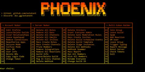 The phoenix-nuker from extatent - Giter VIP