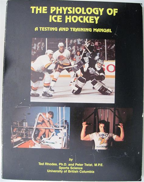 The physiology of ice hockey a testing and training manual by rhodes ted. - Cálculo 3ª edición manual de solución smith minton.