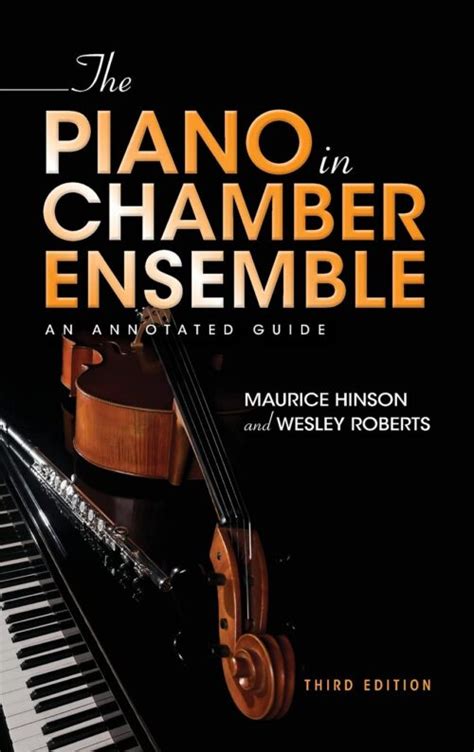 The piano in chamber ensemble an annotated guide. - Professional options strategies for private traders a guide to trading.