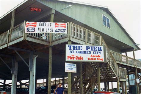 The pier at garden city. Pier at Garden City. Just a bit south of Surfside Beach is Garden City Beach where the Pier at Garden City is located. This is one of the few piers along the Grand Strand that allows those wishing to walk but not … 