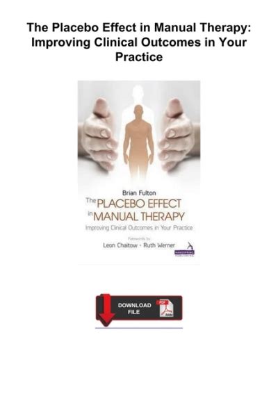 The placebo effect in manual therapy improving clinical outcomes in. - Polaris sportsman 400 ho service manual.