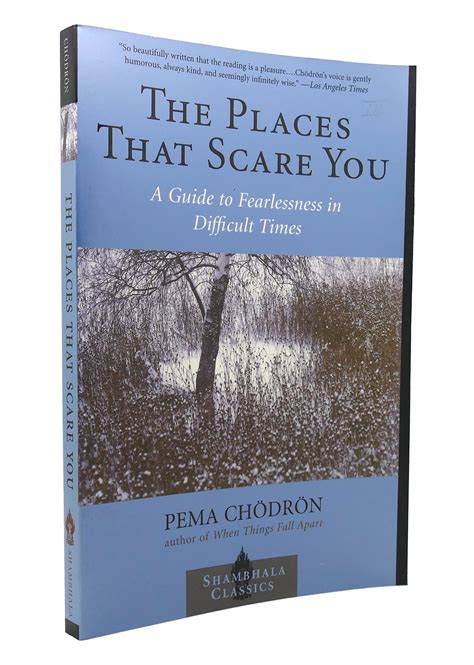 The places that scare you a guide to fearlessness in difficult times pema chodron. - Asistencia a los pobres en burgos en la baja edad media.