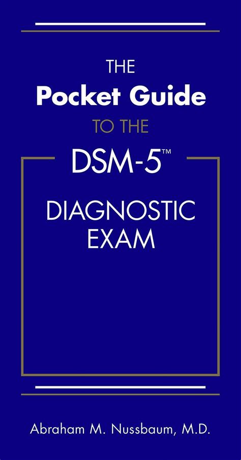 The pocket guide to the dsm 5 tm diagnostic exam. - Guide leaflet series by american museum of natural history.