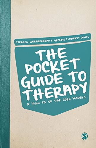 The pocket guide to therapy by stephen weatherhead. - Il geranio sul davanzale della finestra è morto.