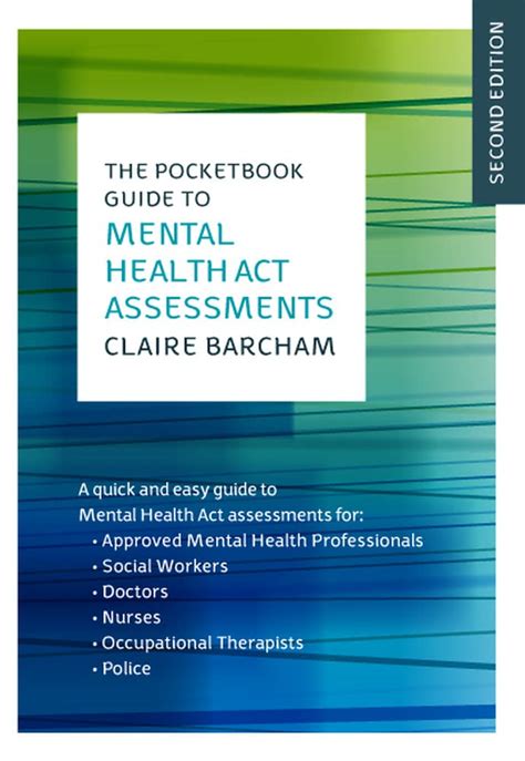 The pocketbook guide to mental health act assessments by claire barcham. - Chemistry of hazardous materials 5th edition chapter guide.