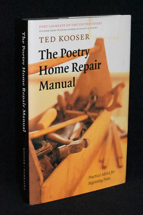 The poetry home repair manual practical advice for beginning poets 1st first by kooser ted 2007 paperback. - Iveco f4ge n series engine service repair manual.