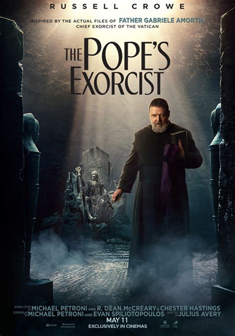 Book your cinematic journey today. Explore showtimes and buy tickets for 'The Pope's Exorcist' at nearby theaters. Experience this powerful movie through reviews, trailers, …