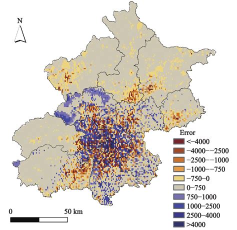 The population spatial distribution model based on the spatial ...