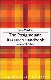 The postgraduate research handbook 2nd edition. - Falstaff und die paradoxien des totalen spiels..