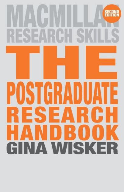 The postgraduate research handbook by gina wisker. - Manuale per macchina da cucire cs 8060.