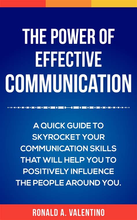 The power of effective communication a quick guide to skyrocket your communication skills that will help you. - Esencia de la cosa juzgada y otros ensayos.