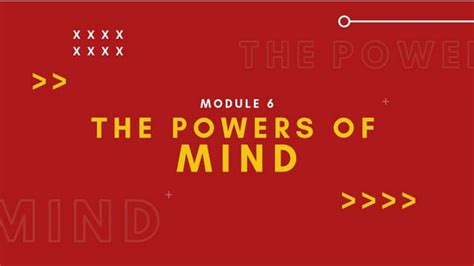 The powers of the mind pdf