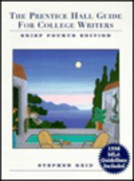 The prentice hall guide for college writers 1998 mla update. - Book of the bitch a complete guide to understanding and caring for bitches new edition.epub.