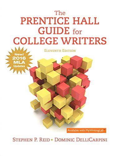 The prentice hall guide for college writers mla update 11th edition. - A guide to the world of the jellyfish.