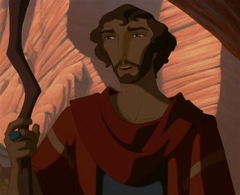 Now here is "The Prince of Egypt," an animated version based on the same legends. What it proves above all is that animation frees the imagination from the shackles of gravity and reality, and allows a story to soar as it will. If de Mille had seen this film, he would have gone back to the drawing board. Advertisement.. 