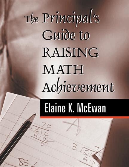 The principal apos s guide to raising math achievement. - Financial and managerial accounting 15th owners manual.