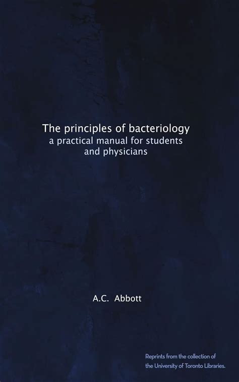 The principles of bacteriology a practical manual for students and physicians. - Puyricard, le puy-sainte-réparade, rognes et leurs environs.