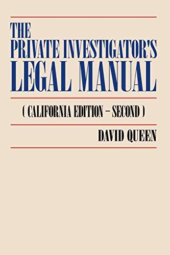 The private investigators legal manual california edition second. - 2000 johnson 25 hp outboard manual.
